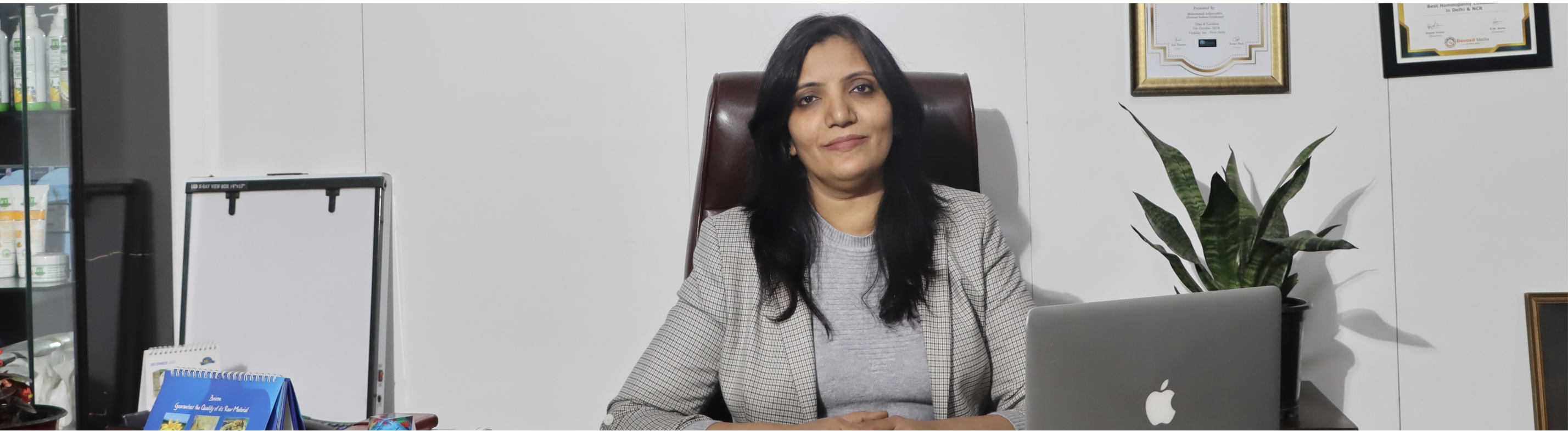 Dr. Shubhangi Kaushal (founder of Saksham Homoeopathy Clinic)